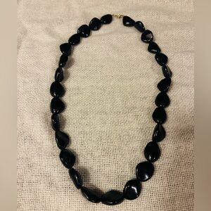 🖤 Black Beaded Statement Necklace 🖤